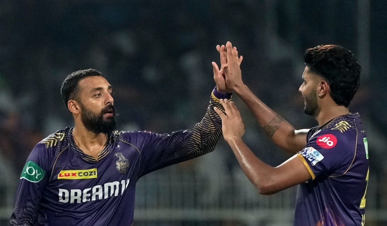 KKR spinner Varun Chakravarthy